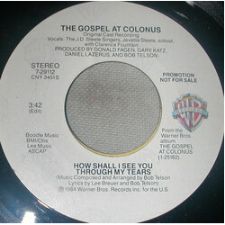 "The Gospel At Colonus" Original Cast How Shall I See You Through My Tears USED VINYL 7INCH 45 RPM PROMO