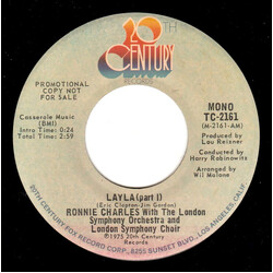 Ronnie Charles / The London Symphony Orchestra / London Symphony Chorus Layla USED VINYL 7INCH 45 RPM PROMO