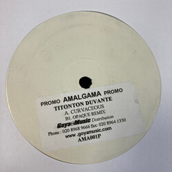 Titonton Duvanté Curvaceous USED VINYL 12INCH WHITE LABEL PROMO