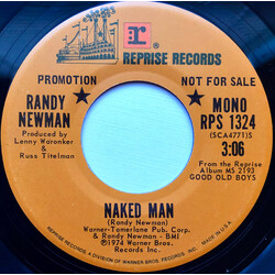 Randy Newman Naked Man USED VINYL 7INCH 45 RPM PROMO MONO STEREO