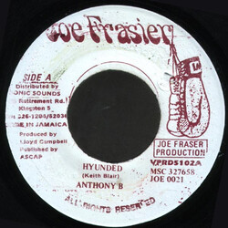Anthony B Hyunded USED VINYL 7INCH 45 RPM