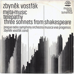 Zbyněk Vostřák Meta-Music / Telepathy / Three Sonnets From Shakespeare Vinyl LP USED