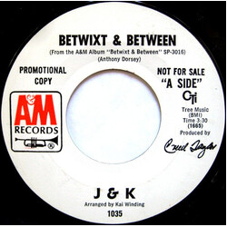 J.J. Johnson / Kai Winding Betwixt & Between / Wichita Lineman USED VINYL 7INCH SINGLE 45 RPM PROMO