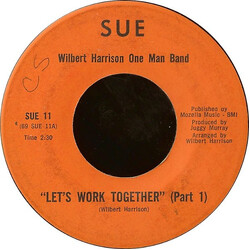 Wilbert Harrison Let's Work Together USED VINYL 7INCH SINGLE 45 RPM