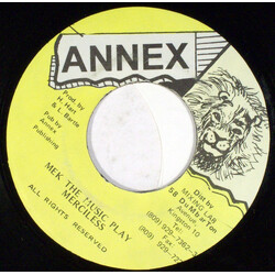 Merciless Mek The Music Play USED VINYL 7INCH 45 RPM
