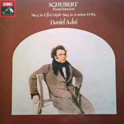 Daniel Adni Schubert Piano Sonatas No.4 In E Flat D568 - No.5 In A Minor D784 Vinyl LP USED