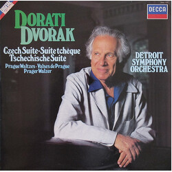 Antonín Dvořák / Antal Dorati / Detroit Symphony Orchestra Czech Suite / Prague Waltzes Vinyl LP USED