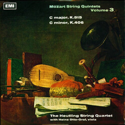 Wolfgang Amadeus Mozart / Heutling-Quartett / Heinz-Otto Graf String Quintets Volume 3 Vinyl LP USED