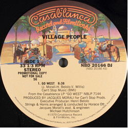 Village People Go West  USED VINYL 12"