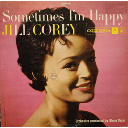 Jill Corey / Glenn Osser And His Orchestra Sometimes I'm Happy, Sometimes I'm Blue Vinyl LP USED