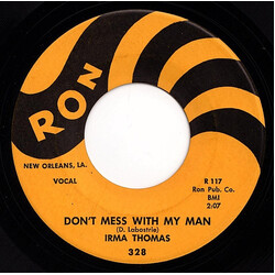 Irma Thomas Don't Mess With My Man / Set Me Free USED VINYL 7INCH 45 RPM SINGLE