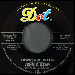 Lawrence Welk And His Orchestra Jennie Dear / Down Down Down Down! Vinyl 7" USED