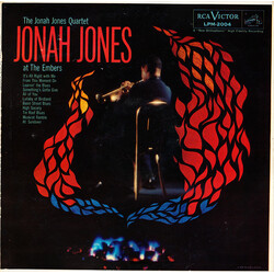 The Jonah Jones Quartet Jonah Jones At The Embers Vinyl LP USED