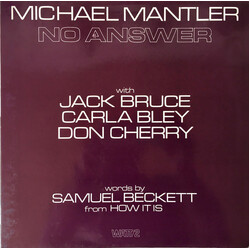 Michael Mantler No Answer Vinyl LP USED