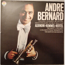 André Bernard / Tomaso Albinoni / Johann Nepomuk Hummel / Johann Wilhelm Hertel Trumpet Concerti = Concerti Pour Trompette = Trompetenkonzerte Vinyl L