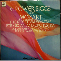 Wolfgang Amadeus Mozart / E. Power Biggs / Zoltan Rozsnyai / Columbia Symphony Orchestra The 17 Festival Sonatas For Organ And Orchestra Vinyl LP USED