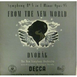 Antonín Dvořák / The New Symphony Orchestra Of London / Enrique Jordá Symphony No. 5 In E Minor Opus 95 ("From The New World") Vinyl LP USED