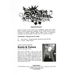 Dope Ammo / DJ Evol Dropping Beats (Social Security Remix) / Better World Vinyl 12" USED