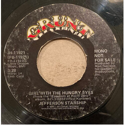 Jefferson Starship Girl With The Hungry Eyes USED VINYL 7INCH 45 RPM PROMO