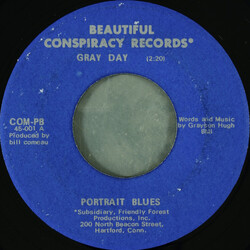 Portrait Blues Gray Day USED VINYL 7INCH 45 RPM SINGLE