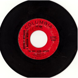 George Morgan (2) / Marion Worth Too Busy Saying Goodbye / Saving All My Love USED VINYL 7INCH 45 RPM