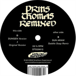Prins Thomas Principe Del Norte - Dungen / Sun Araw Remixes USED VINYL 12INCH 33 S RPM