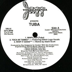 T.U.B.A. Whiplash VINYL 12" USED