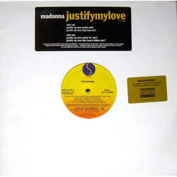 Madonna Justify My Love VINYL 12" USED
