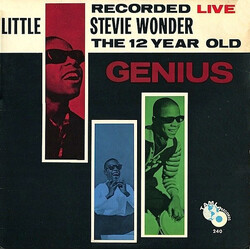 Stevie Wonder The 12 Year Old Genius - Recorded Live Vinyl LP USED