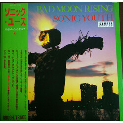 Sonic Youth Bad Moon Rising Vinyl LP USED