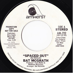 Bat McGrath Spaced Out USED VINYL 7INCH 45 RPM PROMO