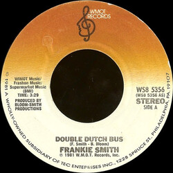 Frankie Smith Double Dutch Bus / Double Dutch USED VINYL 7INCH 45 RPM SINGLE STYRENE STEREO