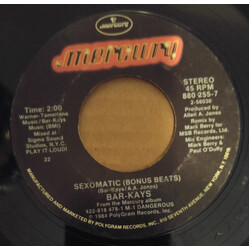 Bar-Kays Sexomatic USED VINYL 7INCH 45 RPM