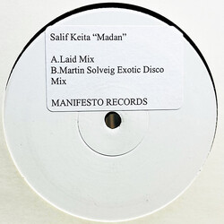 Salif Keita Madan USED VINYL 12INCH 45 RPM WHITE LABEL