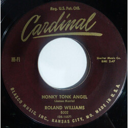 Roland Williams (4) Honky Tonk Angel USED VINYL 7INCH 45 RPM SINGLE