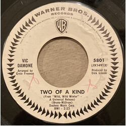 Vic Damone Two Of A Kind / Wonder Vinyl 7" USED