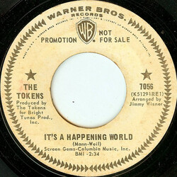 The Tokens It's A Happening World Vinyl 7" USED