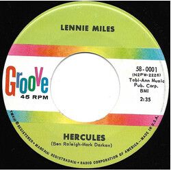 Lennie Miles Hercules USED VINYL 7INCH 45 RPM