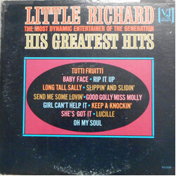 Little Richard The Most Dynamic Entertainer Of The Generation : His Greatest Hits Vinyl LP USED