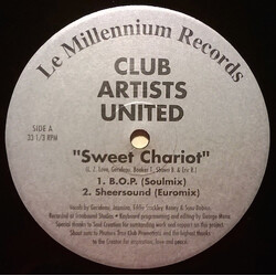 Club Artists United Sweet Chariot VINYL 12" USED