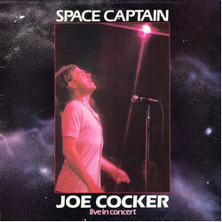 Joe Cocker Space Captain (Live In Concert) Vinyl LP USED