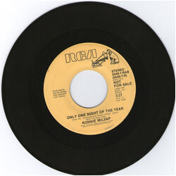 Ronnie Milsap Only One Night Of The Year / It's Just Not Christmas USED VINYL 7INCH 45 RPM SINGLE PROMO