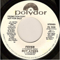Roy Ayers Fever USED VINYL 7INCH PROMO 45 RPM