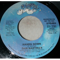 Dan Hartman Hands Down USED VINYL 7INCH 45 RPM PROMO