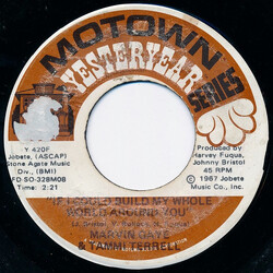 Marvin Gaye / Tammi Terrell If I Could Build My Whole World Around You / Ain't Nothing Like The Real Thing USED VINYL 7INCH 45 RPM