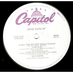 Gene Dunlap When You're Hot VINYL 12" USED