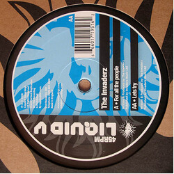 Invaderz Liquid V Club Sessions Vol 3 USED VINYL 12INCH 45 RPM