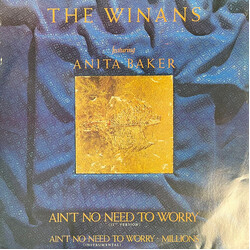 The Winans / Anita Baker Ain't No Need To Worry VINYL 12" USED