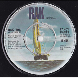 Kenny (3) Fancy Pants USED VINYL 7INCH SINGLE 45 RPM