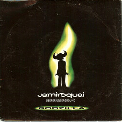 Jamiroquai Deeper Underground (Jay's Mix) USED VINYL 7INCH SINGLE PROMO 33 S RPM